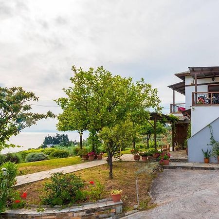 Seaside House With View Over Pagasitikos أفيسوس المظهر الخارجي الصورة